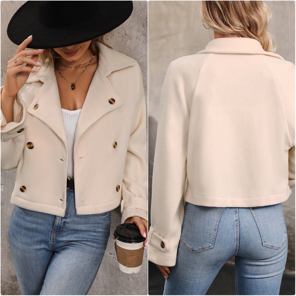 Jazzy Button Up Jacket - Picture 1 of 6